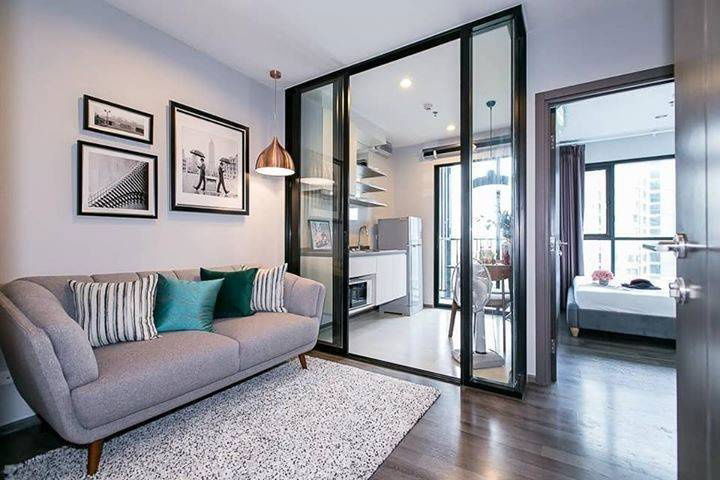 รูป The Base Park West Sukhumvit 77 – ห้องสวย ชั้นสูง เพียง 16K พร้อมเข้าอยู่! - รูปที่ 1/7