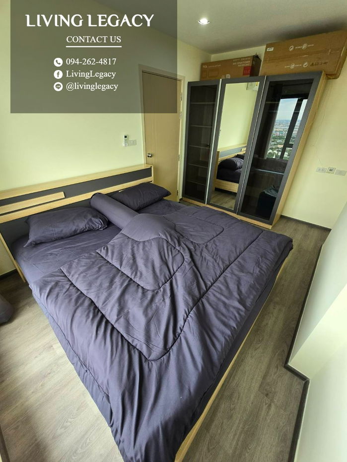 picture LX3FB0LT Condo For Rent Rich Park @ Triple Station 29 Sq.M. Floor 33 line id : @livinglegacy - 2/9