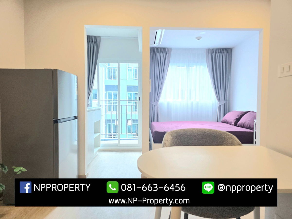 รูป 🏡 คอนโดเอิร์นอมตะนคร | ห้องใหม่แกะกล่อง พร้อมอยู่! 💸 เพียง 6,500 บาท/เดือน เท่านั้น!! - รูปที่ 13/16