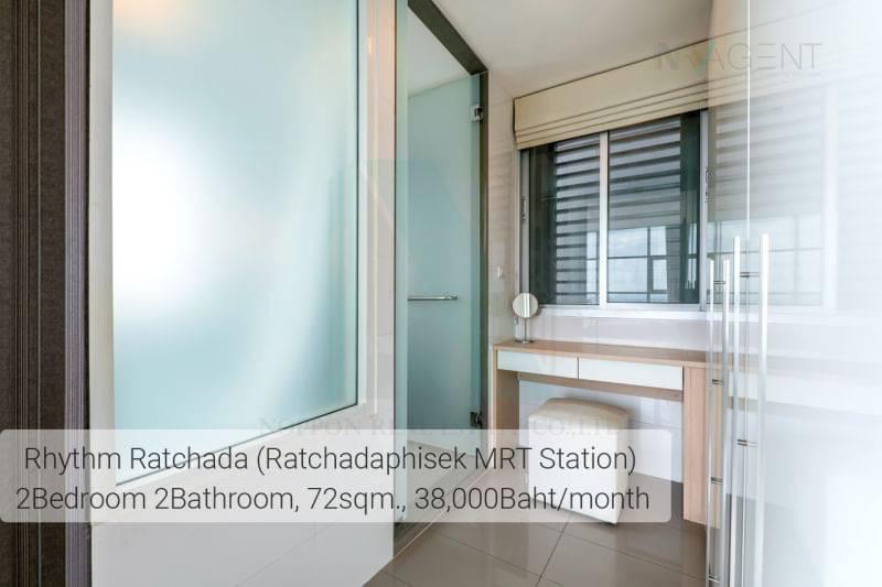 รูป ให้เช่าคอนโด ริทึ่ม รัชดา อาคาร A ชั้น 24 2 ห้องนอน ขนาด 72.00 ตรม ใกล้ โรบินสัน - รูปที่ 8/8
