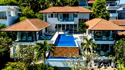 Houses for sale Ko Samui Surat Thani : 5BD sunrise Sea View villa for Sale at Choeng Mon beach 5924473