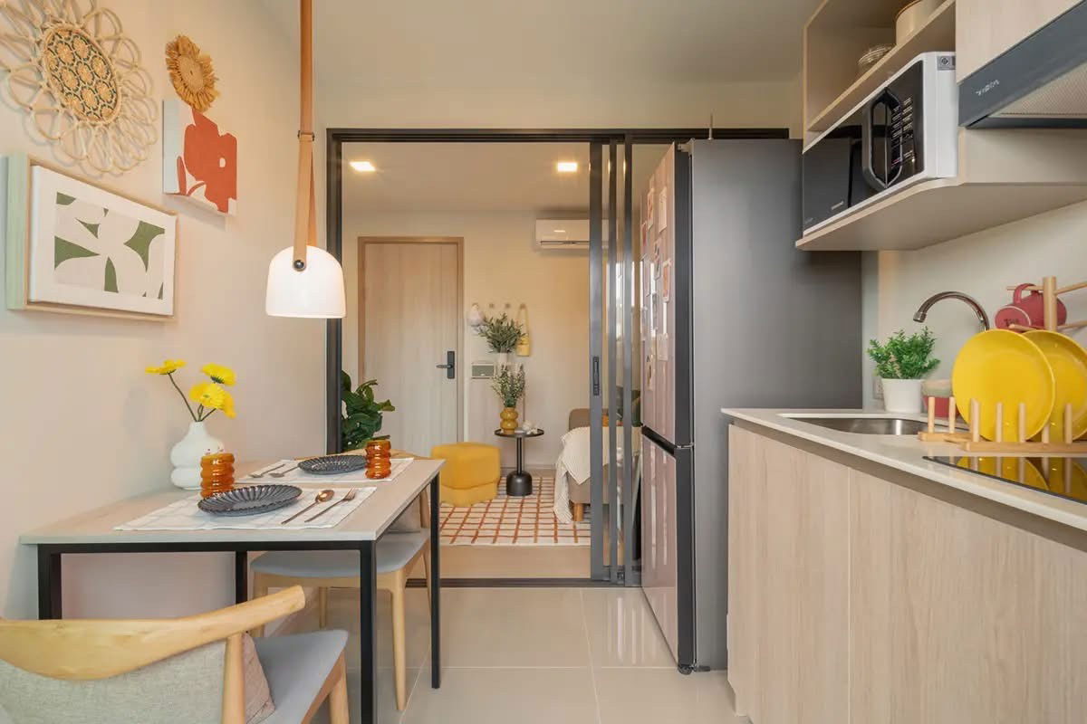 รูป ขายคอนโดมือ 1 จากโครงการ - Dcondo Calm (ดีคอนโด คาล์ม รามคำแหง 40) | ติดต่อฝ่ายขาย : 061-6598997- Line OA : @Newlight (มี@) - รูปที่ 25/26