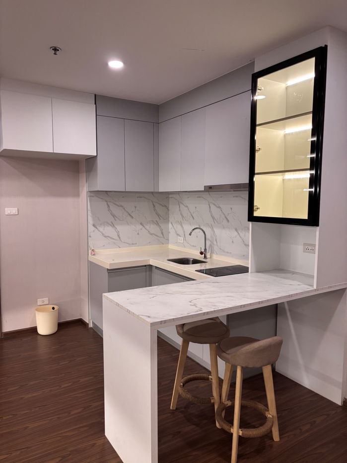 picture Spacious, beautifulroom 🎉 Artisan Ratchada-Huai Khwang, 16th floor. Line: @gaoshehuo888 - 6/8