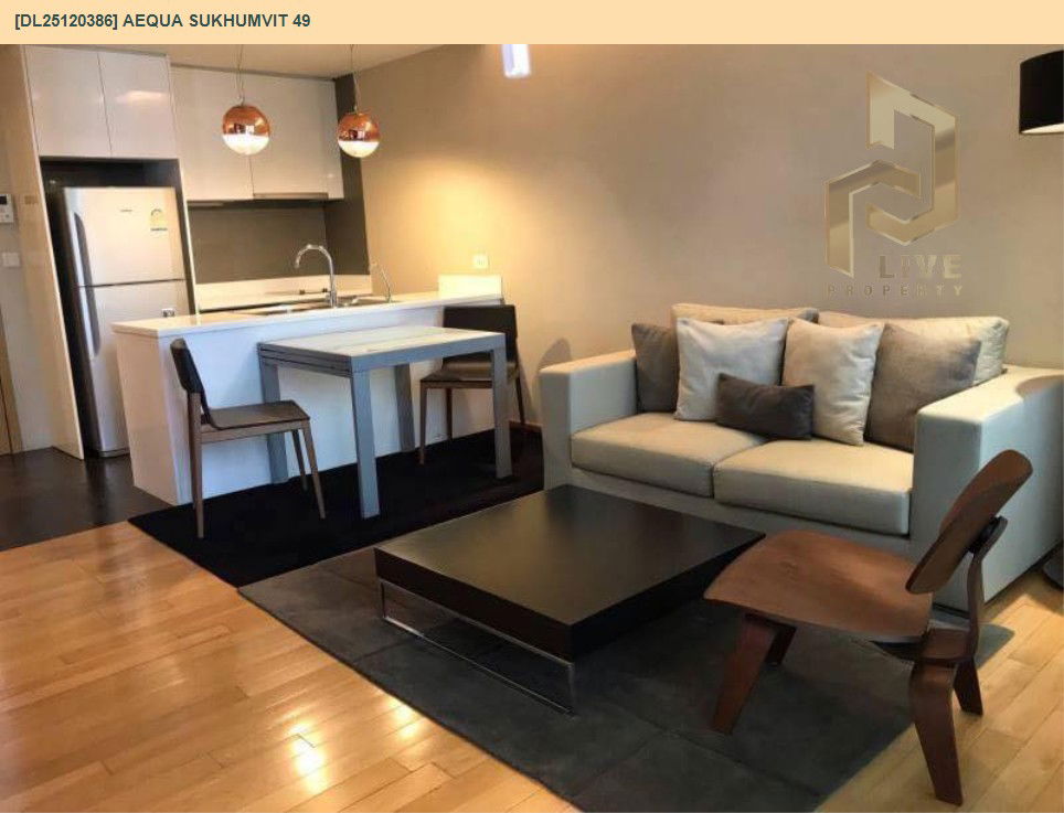 รูป DL25120386 ให้เช่าคอนโด เอควา สุขมวิท 49 (Aequa Sukhumvit 49) ใกล้ BTS ทองหล่อ พร้อมเข้าอยู่ โทรด่วน 0638692663 LineID @897iyzll - รูปที่ 2/9