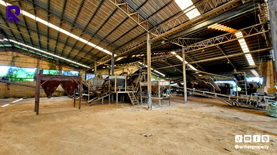 โรงงาน ท่ามะกา กาญจนบุรี : ขายกิจการโรงงานผลิตปุ๋ย 17-2-10 ไร่ มี ร.ง.4 ราคาถูกกู้ได้เกิน อ.ท่ามะกา กาญจนบุรี