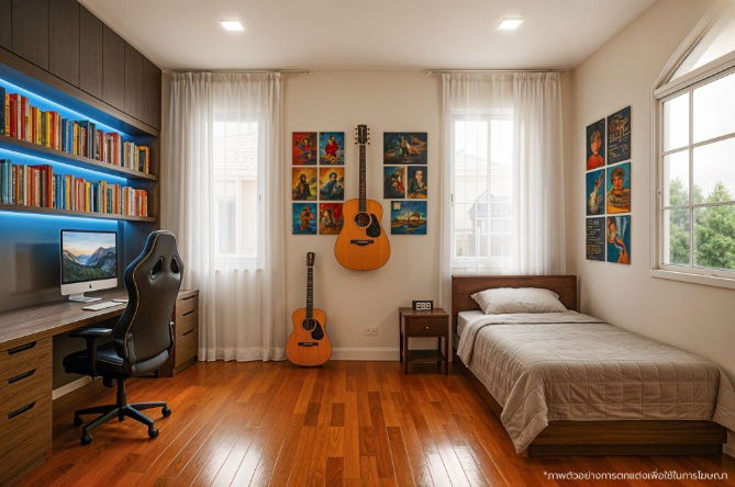 picture Renovated second-hand house for sale in Golden Legend Sathorn-Kanlapaphruek project, near Bang Wa and Wutthakat BTS stations (Green Line) - 13/22