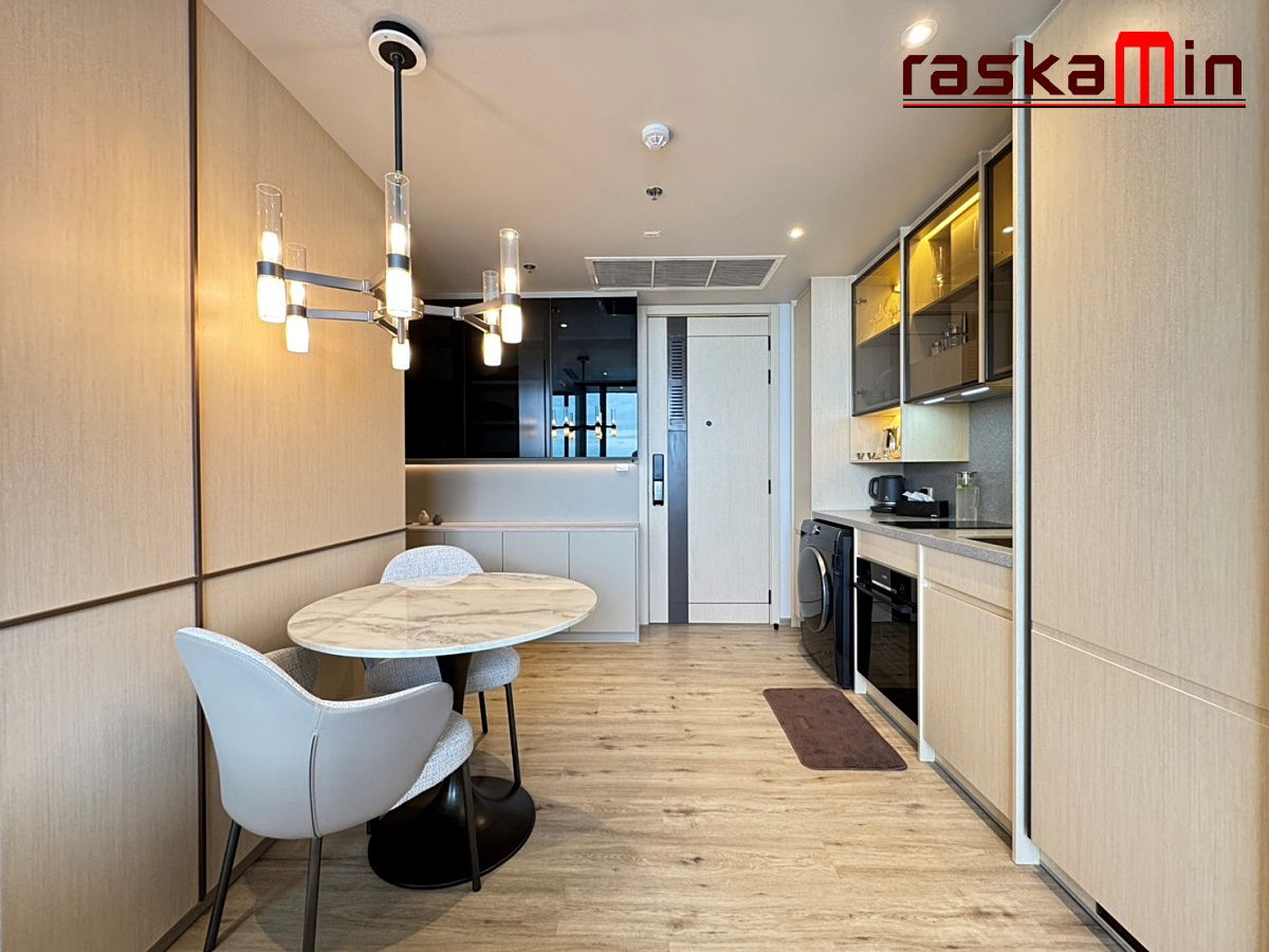 picture KT0031📲LineID @556ryccg🙆♀️FQ🏖️1Bedroom 47.6sqm Floor25 Fully furnished AROM Wongamat Beach🦀North Pattaya - 9/10