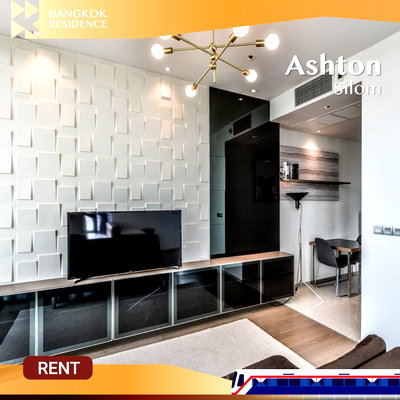 Condos for rent :  Ashton Silom 💎 Beautiful high-floor unit, fully furnished 💫 Near BTS Chong Nonsi 