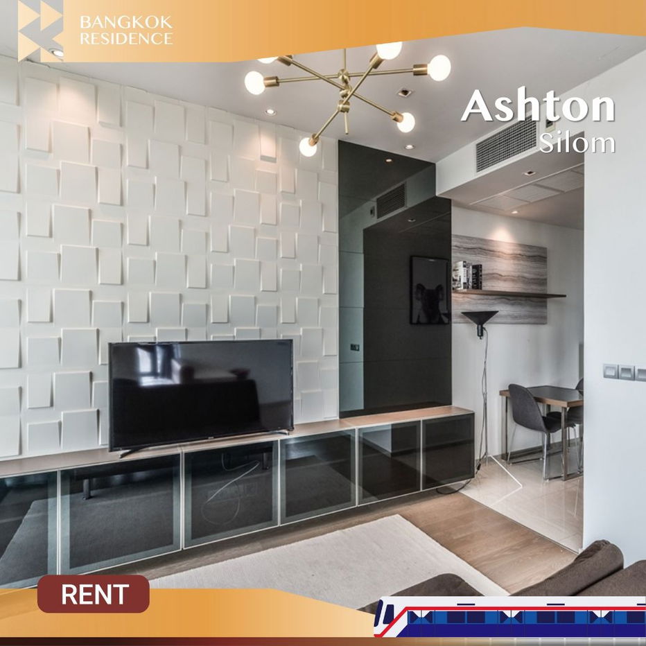 picture Ashton Silom ð Beautiful high-floor unit, fully furnished ðŦ Near BTS Chong Nonsi - 1/11