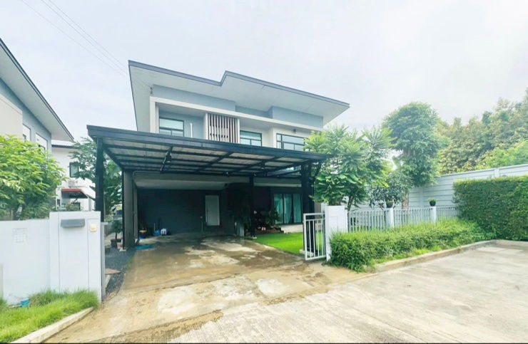 รูป ให้เช่าบ้าน ECO HAUS ปิ่นเกล้า-ศาลายา อยู่ถนนสำเร็จพัฒนา ใกล้ ม.มหิดล - รูปที่ 1/10