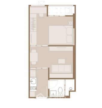 1-BR Condo at ASPIRE Onnut Station near BTS On Nut (ID 2056130)