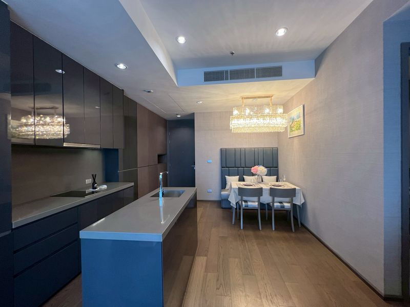 รูป ให้เช่าคอนโดเดอะ ดิโพลแมท สาธร ชั้น 23 75 ตร.ม. เฟอร์นิเจอร์ครบ ใกล้ไอคอนสยาม ติด BTS สุรศักดิ์ - รูปที่ 9/14