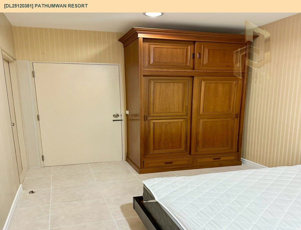 รูป DL25120381 ให้เช่าคอนโด ปทุมวัน รีสอร์ท (Pathumwan Resort) ใกล้ BTS พญาไท พร้อมเข้าอยู่ โทรด่วน 0614453194 LineID @162cjixi - รูปที่ 6/9