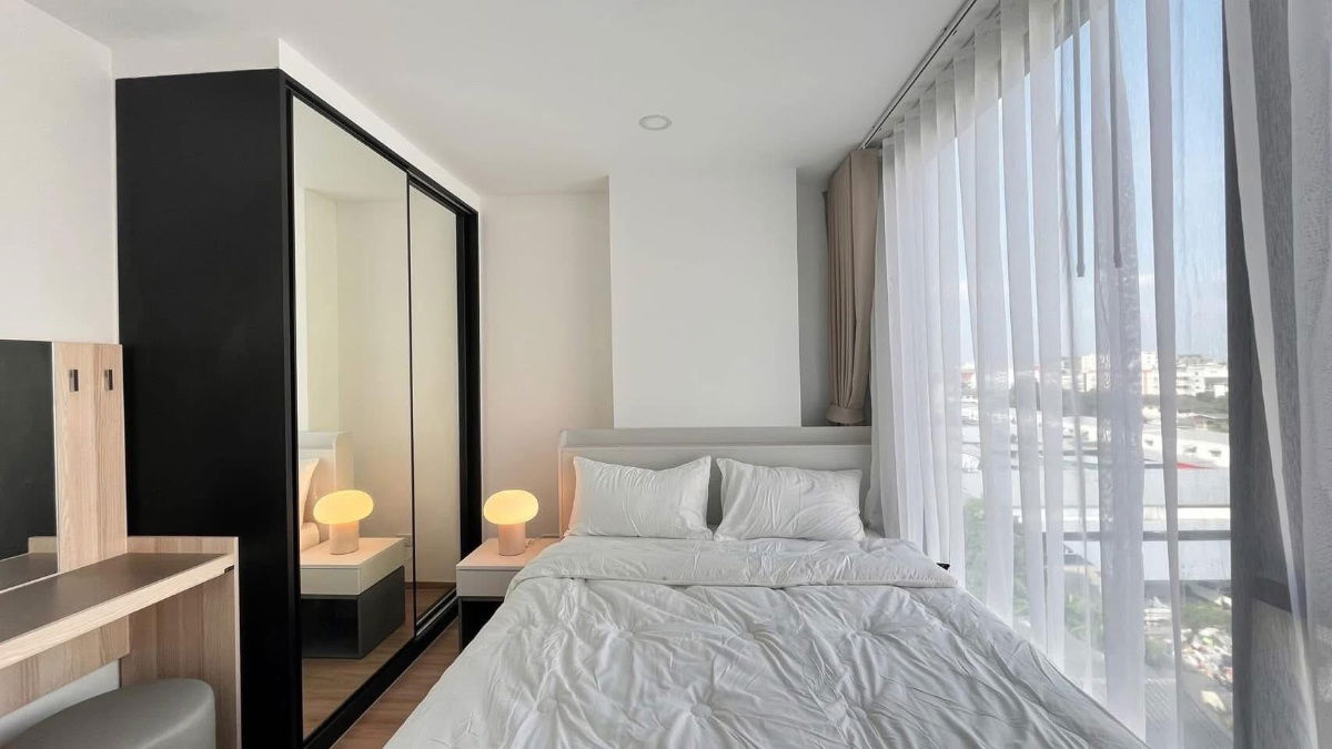 รูป 🟪🟦🟩🟨🟧 ให้เช่า Cybiq Ratchada 32    🛎️🛎️ | 𝗟𝗶𝗻𝗲@: @𝗮𝘀𝘀𝗲𝘁𝘀𝗽𝗿𝗼 - รูปที่ 6/13