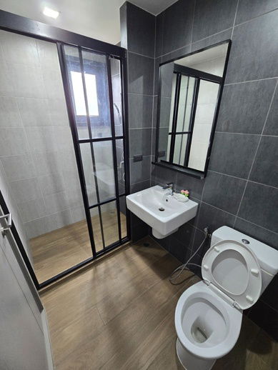 รูป 🔔New🔔 ให้เช่าห้องมุม ระเบียงกว้าง หันทิศเหนือ ลมเย็นสบาย The Base Garden พระราม 9 - รูปที่ 7/15