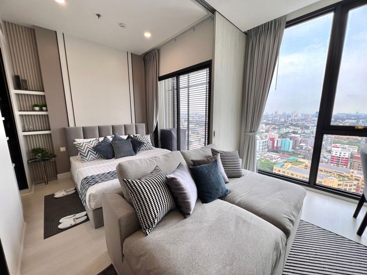 รูป MAZARINE แมสซารีน รัชโยธิน ก้าวเดียวจากรถไฟฟ้า BTS ห้องใหม่ เพิ่งแต่งเสร็จสไตล์โมเดิร์นลักชัวรี พร้อมอยู่ - รูปที่ 13/25