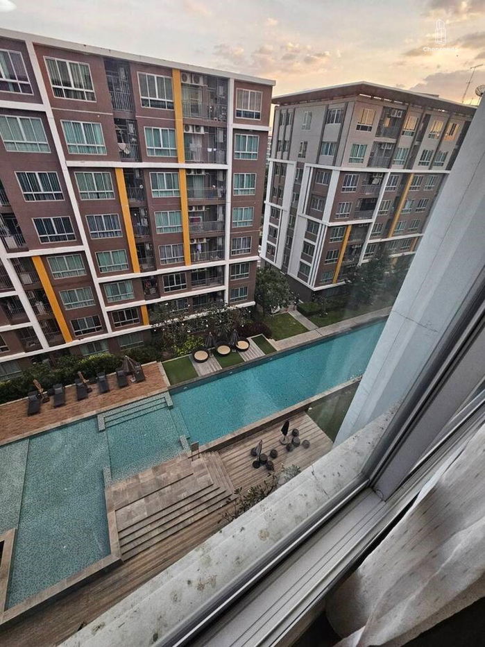 รูป DCondo ดีคอนโด ชั้น7 ตึกD ------------วิวสระ------------Tel 097-049-5874 (Line: @choncondo มี@ด้วย) - รูปที่ 5/15