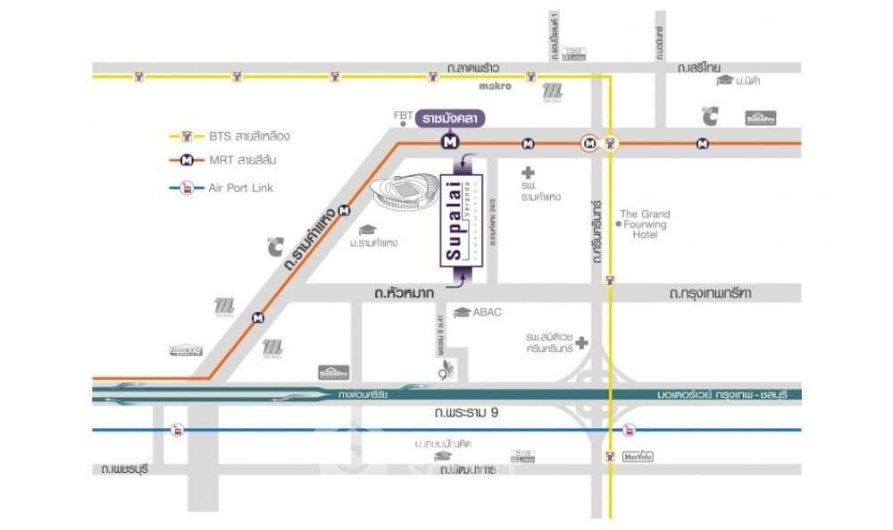 รูป คอนโด 2-ห้องนอน ที่ ศุภาลัย เวอเรนด้า รามคำแหง ใกล้ รามคำแหง (ID 2473148) - รูปที่ 31/37