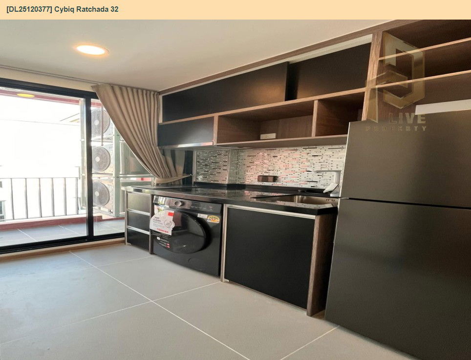 picture DL25120377 Condo for rent, Cybiq Ratchada 32 near BTS Phahon Yothin 24, ready to move in, call urgently 0638692663 LineID @534wlwof - 7/11