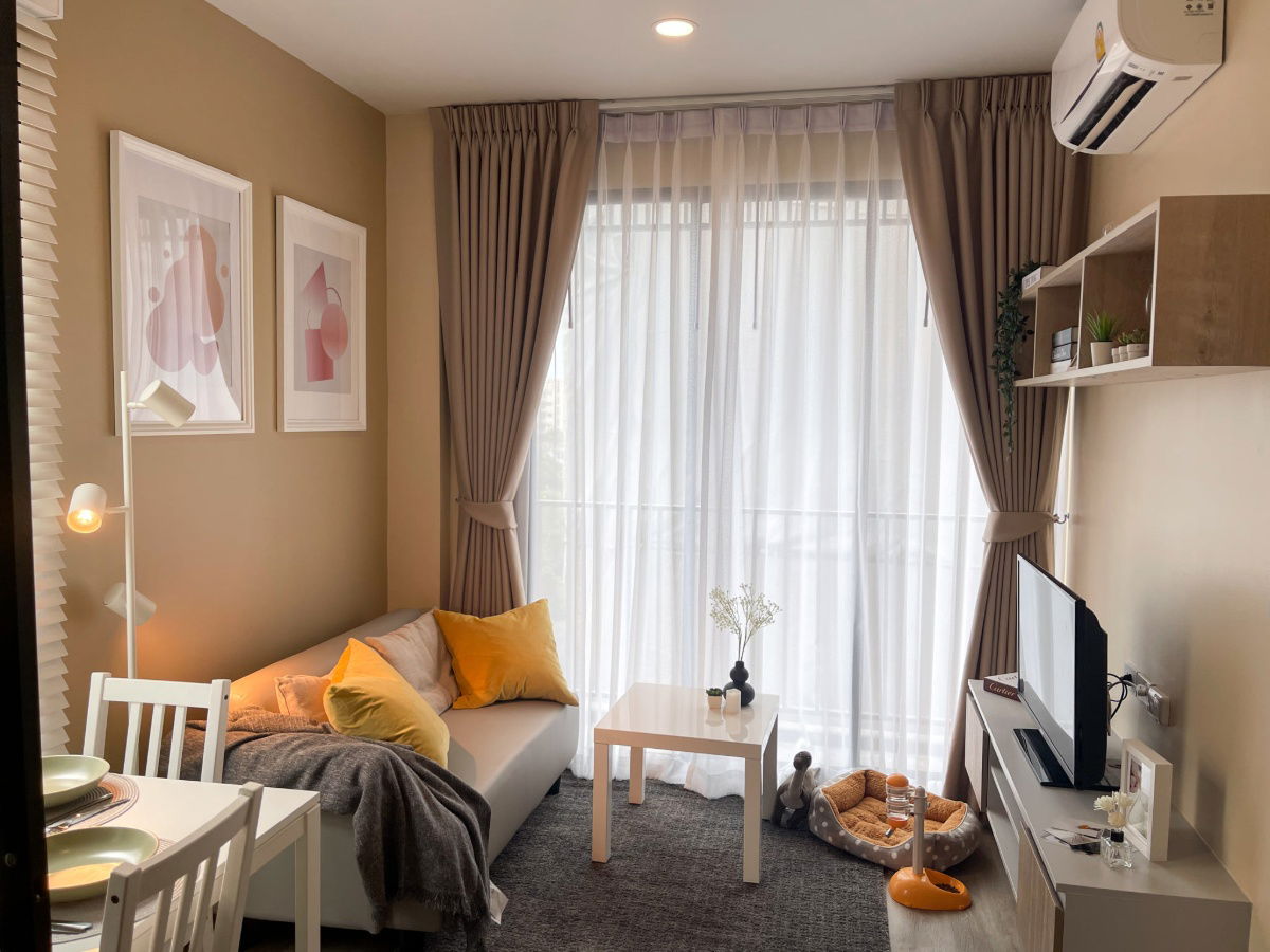 รูป หิ้วน้อง พร้อมเข้าอยู่ได้เลย! 😺🐶ให้เช่า BRIXTON Pet & Play Sukhumvit 107🚇ใกล้ BTS แบริ่ง 💰 ค่าเช่า 15,000 บาท/เดือน RS4024 - รูปที่ 1/13