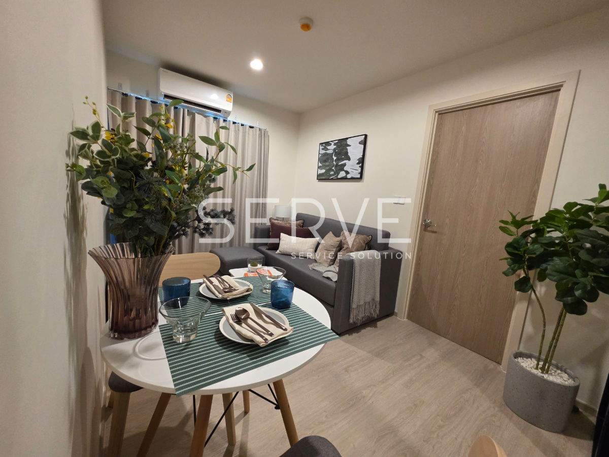 รูป 🔥ฟรี ค่าเช่า 1 เดือน ราคาสุดคุ้ม ห้องใหม่ 1นอน เฟอร์จัดเต็ม พร้อมอยู่ บนทำเลดี ใกล้ MRT สวนหลวง @ Nue Z Square Suan Luang Station - รูปที่ 5/6