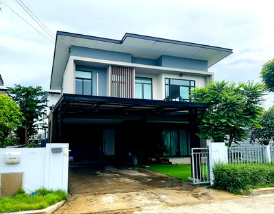 Houses for rent Mahidol University Salaya : Rent ECO HAUS Salaya-Pinklao 4bed 3bath