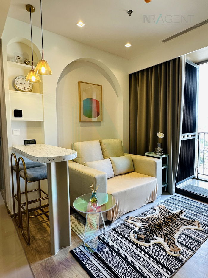 รูป 🔺 ให้เช่าคอนโด โอกะ เฮ้าส์ สุขุมวิท 36 อาคาร 1 ชั้น 15 2 ห้องนอน ขนาด 45.00 ตรม ใกล้ Lotus พระราม 4 - รูปที่ 6/8