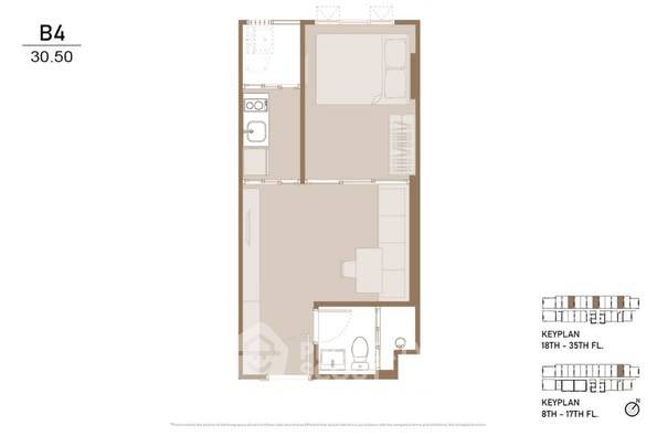 รูป คอนโด 2-ห้องนอน ที่ แอสปาย อ่อนนุช สเตชั่น ใกล้ BTS อ่อนนุช (ID 2357647) - รูปที่ 1/16