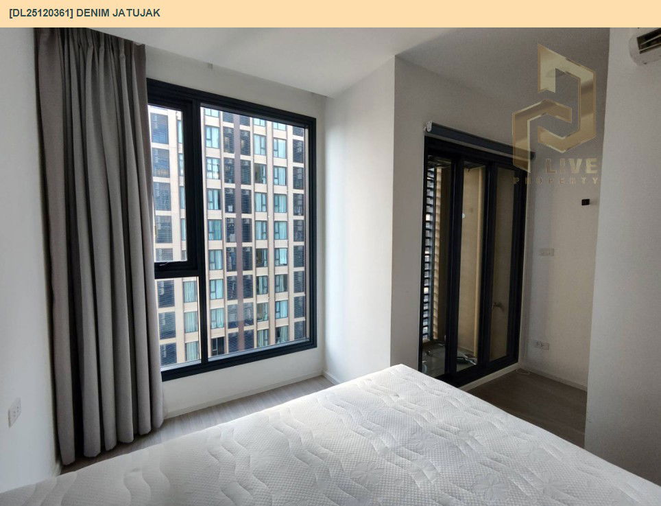 รูป DL25120361 ให้เช่าคอนโด เดนิม จตุจักร (Denim Jatujak) ใกล้ BTS สวนจตุจักร พร้อมเข้าอยู่ โทรด่วน 0800343450 LineID @655ebbvc - รูปที่ 4/6