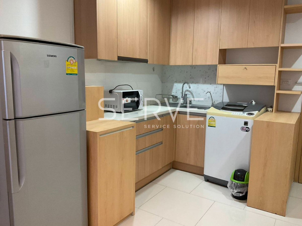 รูป 🔥ห้องสตูดิโอ กั้นเป็นสัดส่วน แต่งหรู เฟอร์จัดเต็มมาก พร้อมหิ้วกระเป๋าเข้าอยู่ คอนโดทำเลดีๆ ใกล้ BTS ราชเทวี @ Villa Rachatewi - รูปที่ 9/12