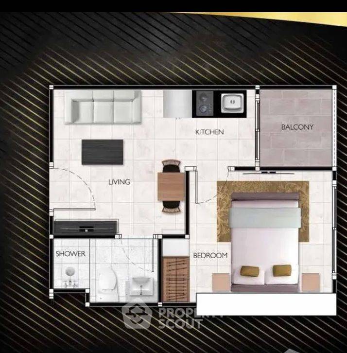 picture 1-BR Condo at Grand Solaire Pattaya close to Pattaya South (ID 2449082) - 4/5