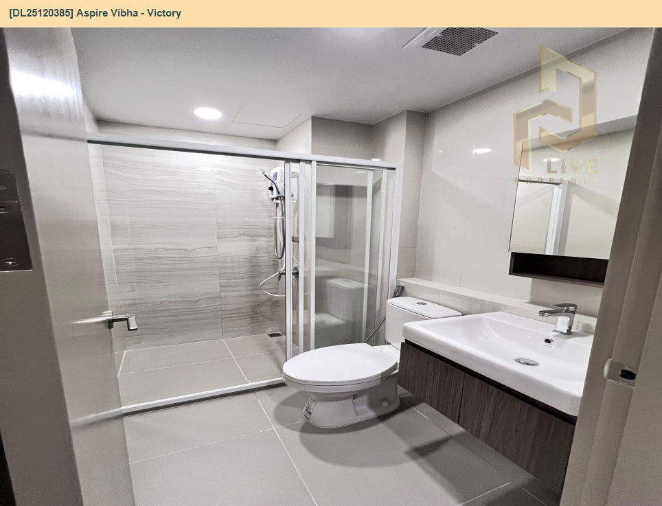 picture DL25120385 Condo for rent, Aspire Vibha - Victory near ARL Phaya Thai , ready to move in, call urgently 0638692663 LineID @897iyzll - 14/16