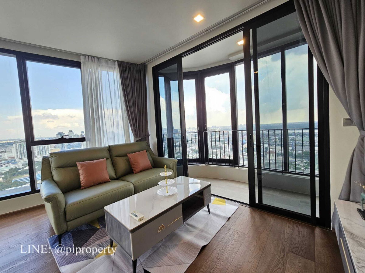 picture Floor-to-ceiling windows with panoramic views, 2Bedrooms unit for rent in Ideo Q Sukhumvit 36.  Thonglor - Rama 4 lifestyle. Ready for moving in. - 7/45