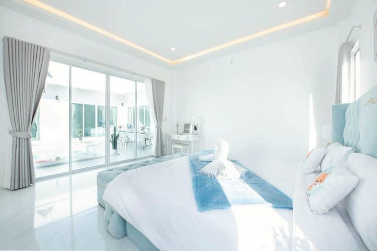 รูป พลูวิลล่าหรูพัทยา พร้อมเข้าอยู่ โซนห้วยใหญ่ ใกล้หาดจอมเทียน - รูปที่ 8/16