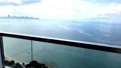 Condos for sale : 1-Bedroom Sea View Condo for Sale – The Palm Wongamat Beach