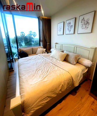 Condos for rent : KT0037📲LineID @556ryccg🏖️1 Bedroom 38.5sqm Floor4 🌊Sea view Fully furnished AROM Wongamat Beach🦀North Pattaya