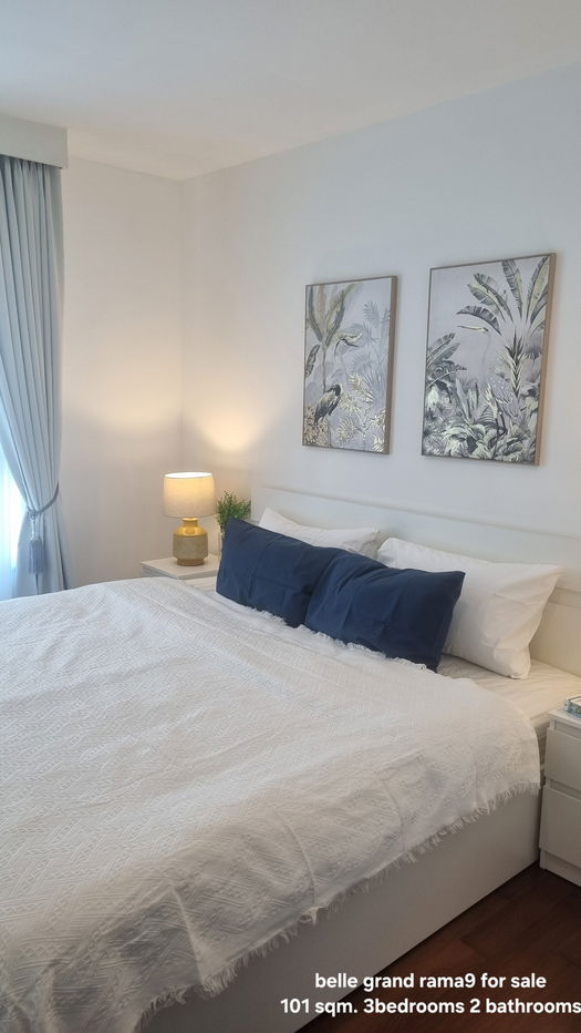 picture ð For Sale - 3 Bedroom, 101.2 Sq.m Condo at Belle Grand Rama9 - 2/12