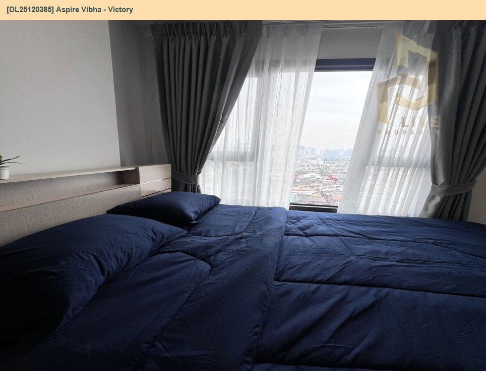 picture DL25120385 Condo for rent, Aspire Vibha - Victory near ARL Phaya Thai , ready to move in, call urgently 0638692663 LineID @897iyzll - 10/16
