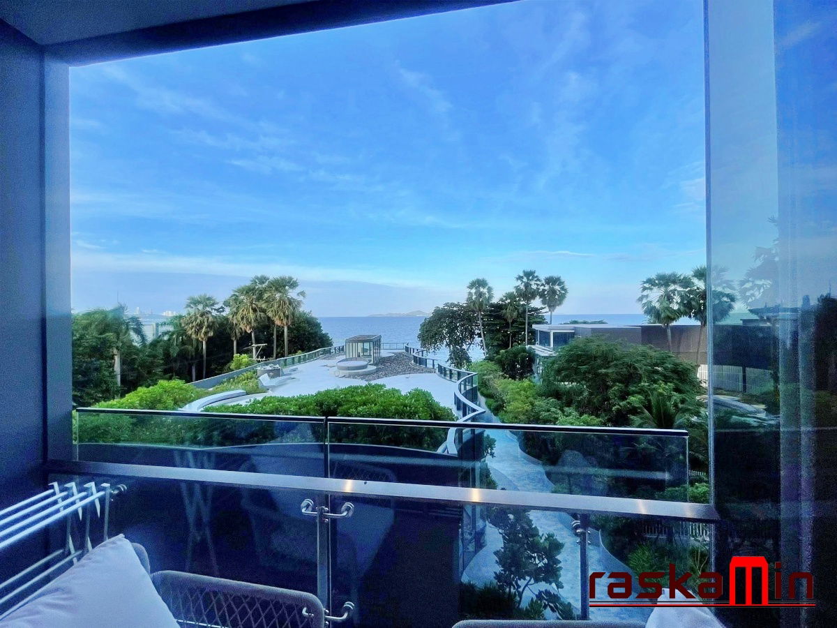 รูป KT0037📲LineID @556ryccg🏖️1 ห้องนอน 38.5ตรม ชั้น4 🌊วิวทะเล พร้อมเฟอร์นิเจอร์ AROM อารมณ์ วงศ์อมาตย์🦀พัทยาเหนือ - รูปที่ 7/12