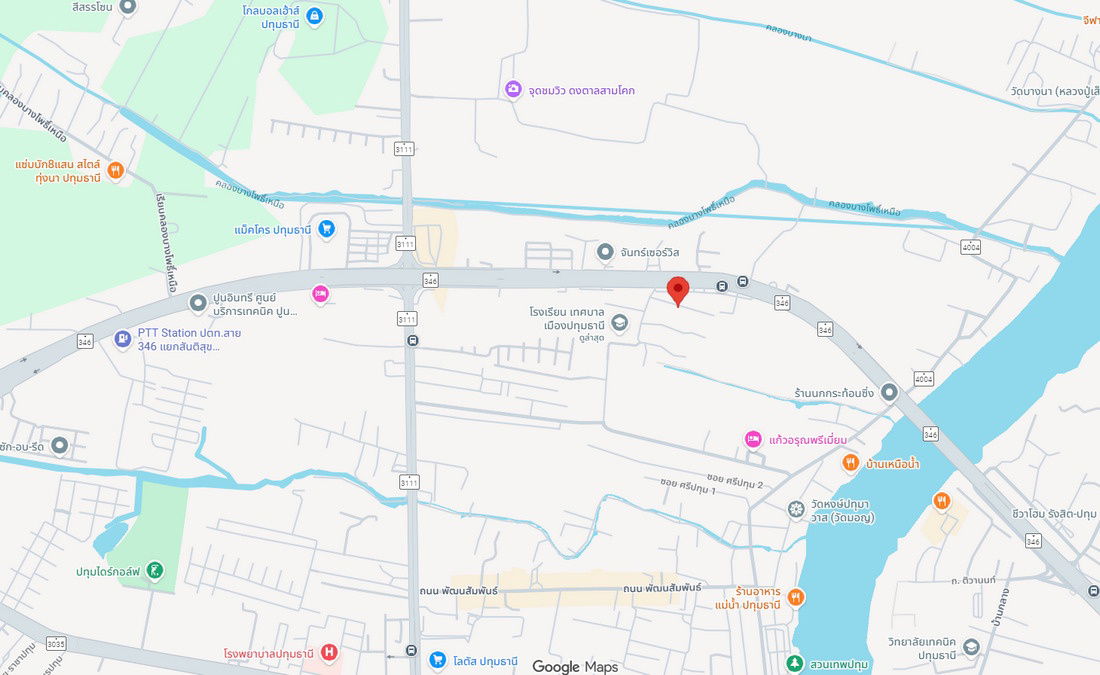 รูป Call : 061-549-2994 ให้เช่าที่ดิน 200 ตารางวา ทางเข้า รร.เทศบาลเมืองปทุมธานี ถนน 346 บางปรอก เมืองปทุมธานี ใกล้แม็คโคร เหมาะทำคาเฟ่ ร้านอาหาร - รูปที่ 3/7