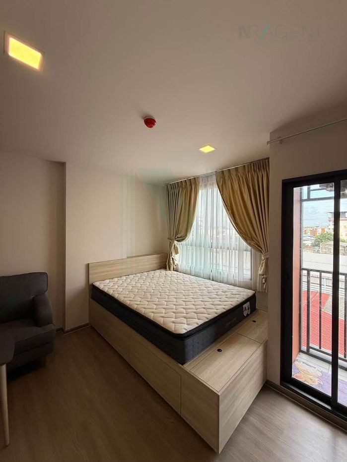 picture 🎊 For Rent Condo THE MUVE BANGNA Building 1, Floor 5,Studio, Room size 25 sqm - 3/8