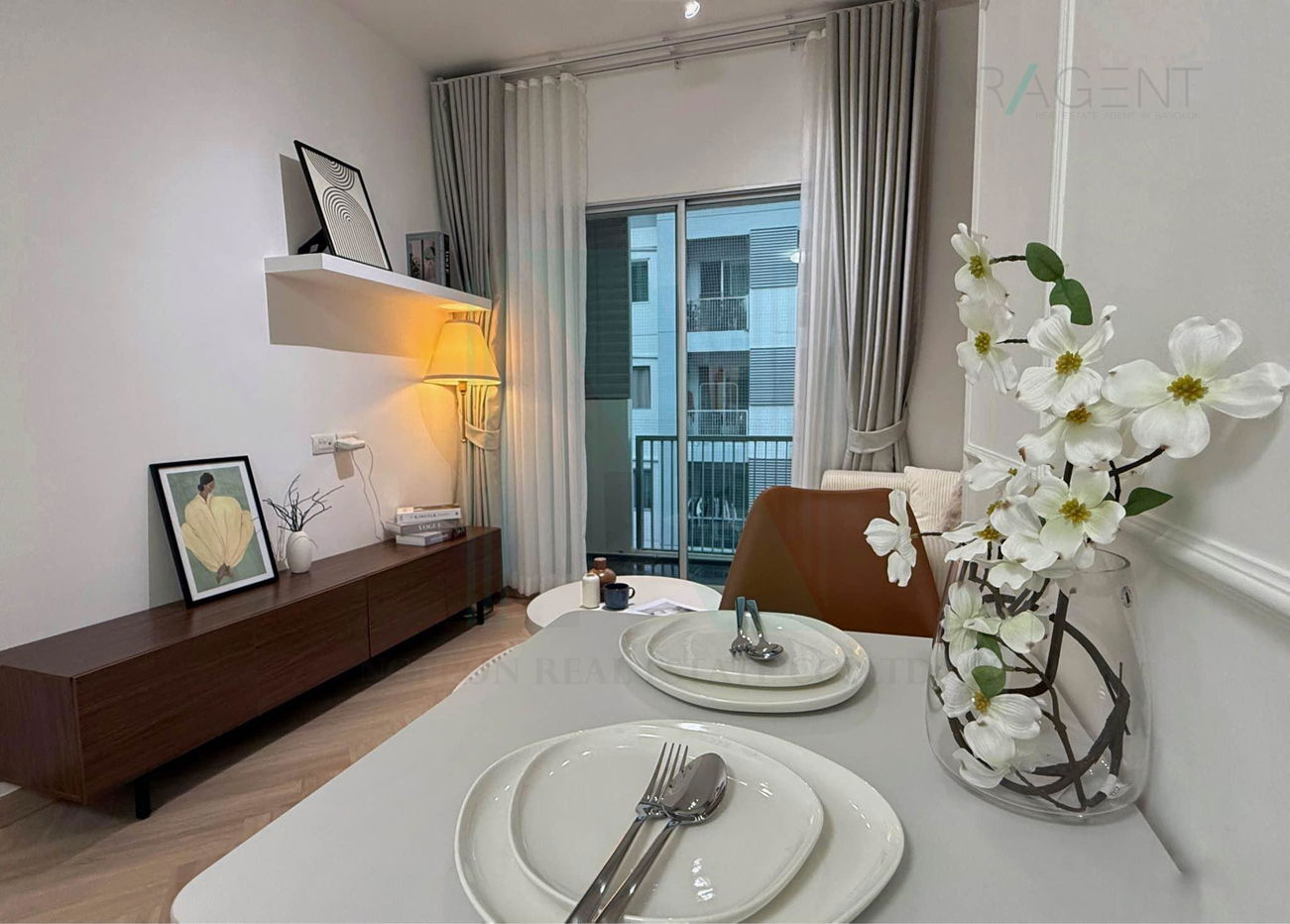 picture 🚩 For Sell Condo A SPACE SUKHUMVIT 77 Building D, Floor 6,1 bed room, Room size 35 sqm - 2/8