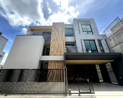 เช่าโฮมออฟฟิศ นนทบุรี : ให้เช่าบ้านเดี่ยว 3 ชั้น โครงการ เดอะมาสเตอร์ ราชพฤกษ์ สะพานเจษฎาบดินทร์ /  บ้านใหม่ ไม่เคยอยู่ เพิ่งโอน / อยู่อาศัย หรือ Home Office จดบริษัทได้