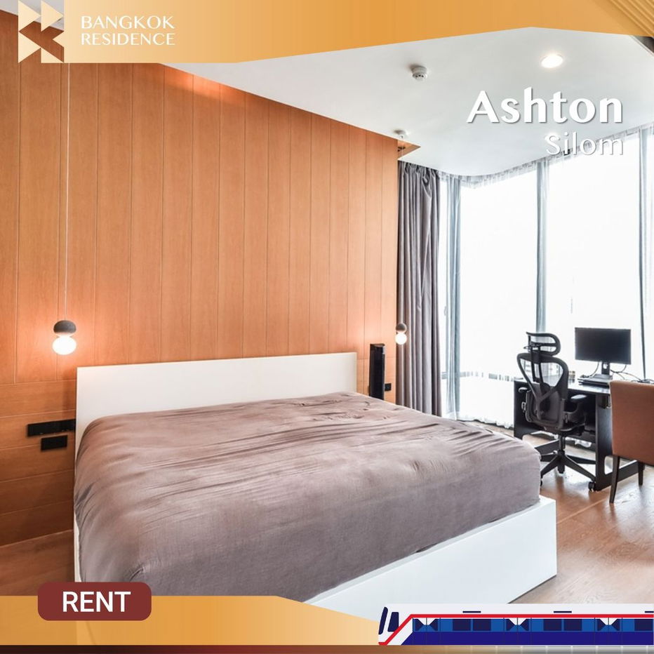 รูป Ashton Silom 💎 ห้องใหญ่ชั้นสูง 💫 ใกล้ BTS ช่องนนทรี - รูปที่ 1/10