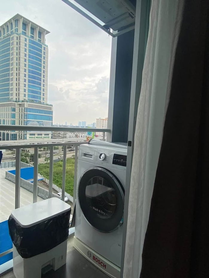 รูป ให้เช่าลุมพินีวิลล์ แจ้งวัฒนะ - ปากเกร็ด สเตชั่น ชั้น7 เฟอร์ครบ พร้อมเครื่องซักผ้า - รูปที่ 5/12