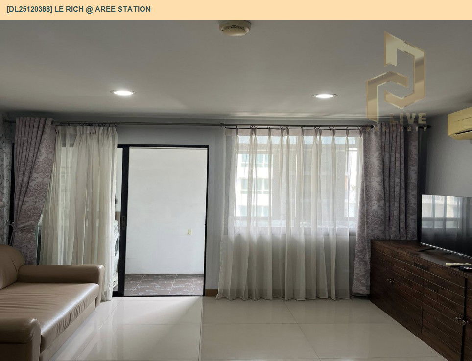 รูป DL25120388 ให้เช่าคอนโด เลอริช แอท อารีย์ สเตชั่น (Le Rich @ Aree station) ใกล้ BTS อารีย์ พร้อมเข้าอยู่ โทรด่วน 0614453194 LineID @162cjixi - รูปที่ 7/14