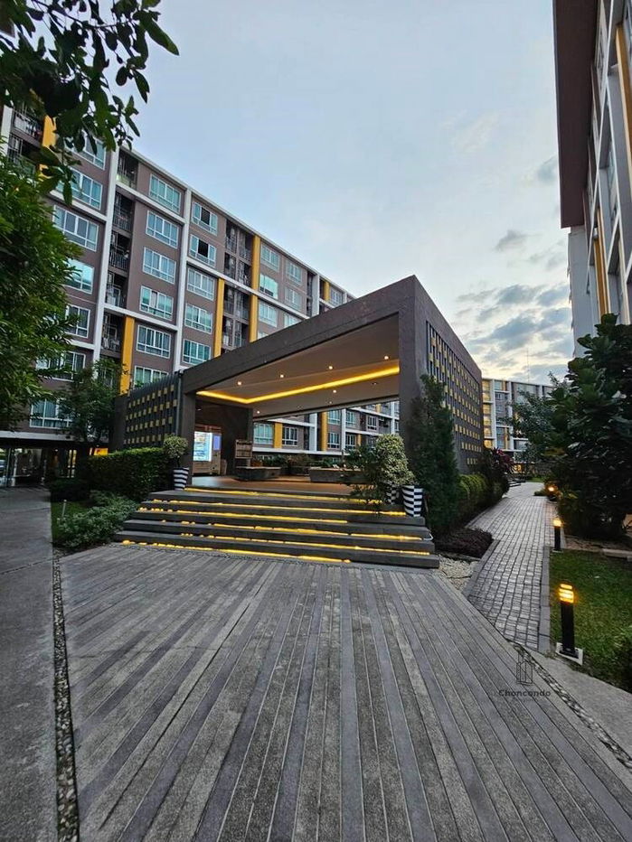 รูป DCondo ดีคอนโด ชั้น7 ตึกD ------------วิวสระ------------Tel 097-049-5874 (Line: @choncondo มี@ด้วย) - รูปที่ 13/15