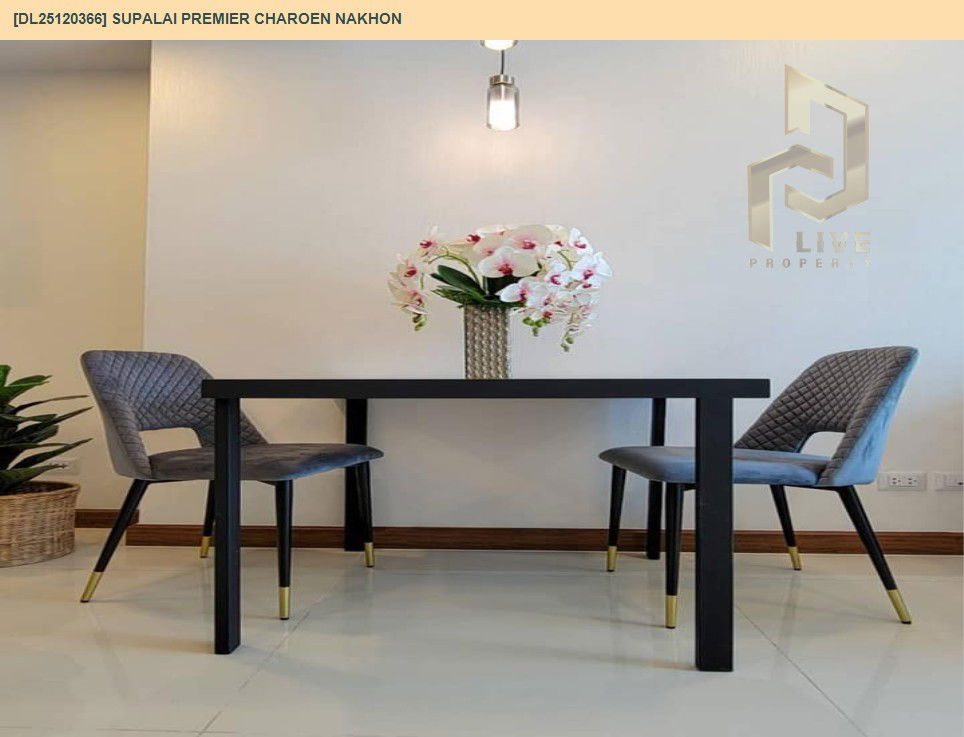 picture DL25120366 Condo for sale, Supalai Premier Charoen Nakhon near BTS Klong San, ready to move in, call urgently 0638692663 LineID @655ebbvc - 6/14