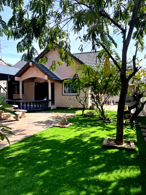 Houses for rent MRT Si Bearing : Detached House for Rent, Pla Thong Srinakarin Village (SPSAD3715)