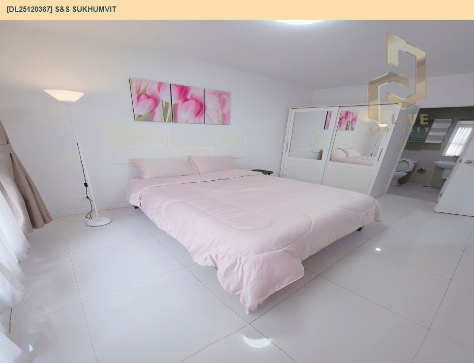 รูป DL25120367 ให้เช่าคอนโด เอส แอนด์ เอส สุขุมวิท (S&S Sukhumvit) ใกล้ BTS อุดมสุข พร้อมเข้าอยู่ โทรด่วน 0800343450 LineID @655ebbvc - รูปที่ 2/10